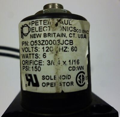 Fabco-Air 38-CC-120/60 Directional Control Solenoid Valve