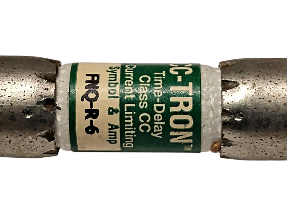 Bussmann FNQ-R-6 600 V AC 6 A Class CC Current-Limiting Time-Delay Fuses