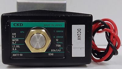 CKD ADK11-8A-03AB-DC24V Solenoid Valve