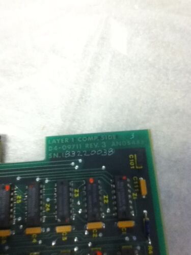 ANALOGIC ANDS4854 MEMORY CARD