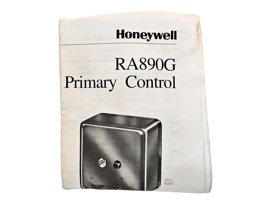 Honeywell RA890G-1260 PROTECTORELAY 120V AC 15 Sec/3 Sec Flame Safety Controller