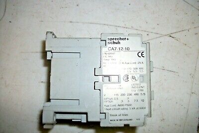 Sprecher + Schuh CA7-12-10 Contactor