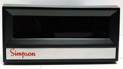 Simpson 2860-24302 3-1/2 Digit Panel Meter