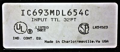 GE IC693MDL654C PLC Input Module
