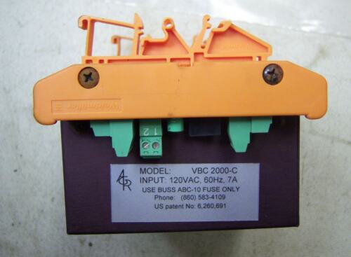 Arthur Russell Vibroblock Digital Vibration Control VBC200-C 120V 7A