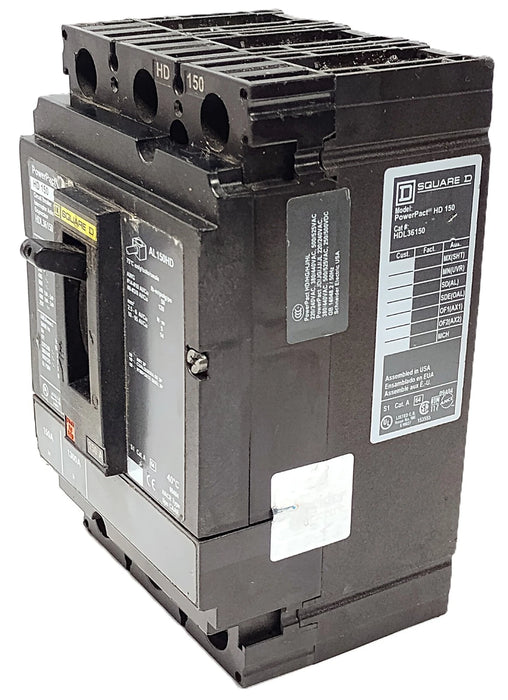 Square D HDL36150 600 V AC 150 A 3 Pole Circuit Breaker