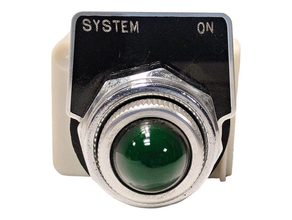 Square D 9001KP1G9 120 V AC Green Incandescent Pilot Light w/ Legend Plate