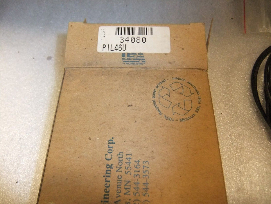 Banner Engineering 34080 PIL46U FIBER OPTIC PHOTOELECTRIC SENSOR