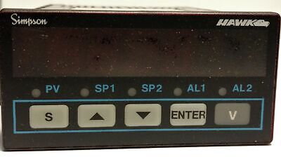 Simpson HK-35-1-0350-0-2-0 HAWK Panel Mount Digital Meter