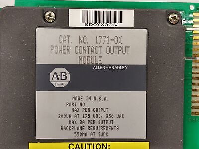 Allen-Bradley 1771-OX 1771-0X PLC Output Module