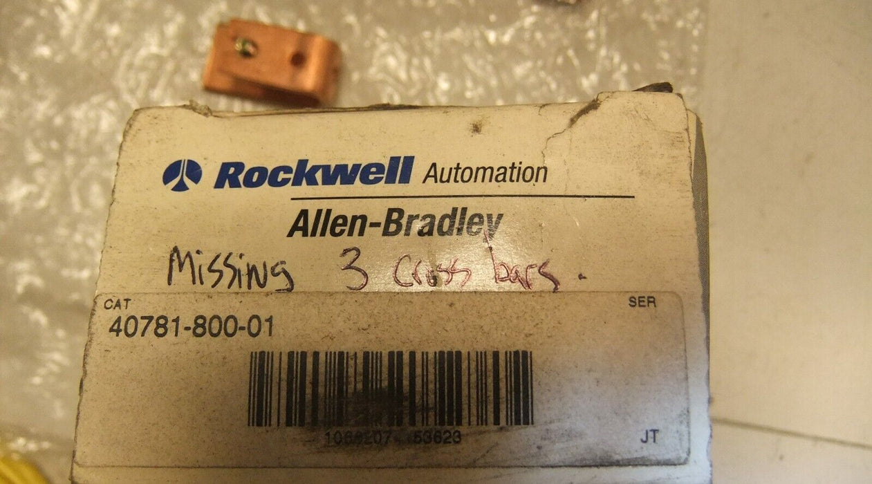 \Allen-Bradley Contact Kit 40781-800-01 no cross bars
