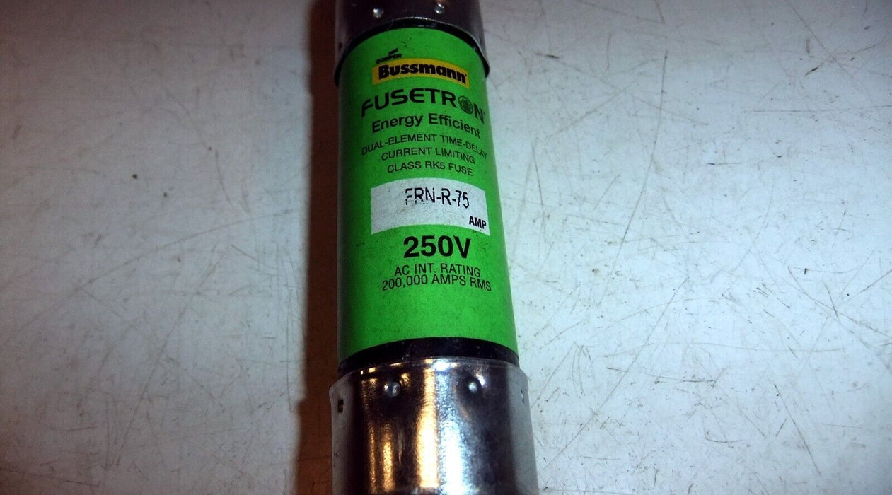 Bussmann Fusetron FRN-R-75 Fuse