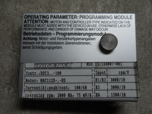Indramat 15/1X0007-001 Personality Module