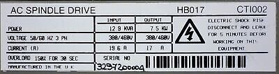 Control Techniques HB017 SPINDAX AC Spindle Drive