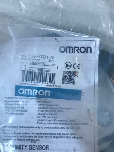Omron Proximity Switch E2E-X2D1-N