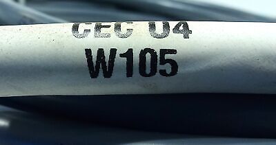 Turck 97942ASSY173K356G01 CEC U4 W105 PLC Cable w/ 1 Connector