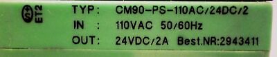 Phoenix Contact CM-90PS-110AC/24DC/2 Contactor