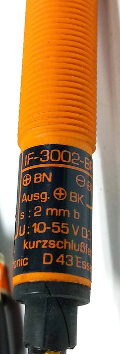 IFM Efector IF-3002-BPKG 10-55 V DC Inductive Proximity Sensor
