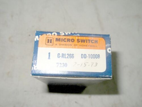 2 Microswitch DD-10008 Limit Switches G-RL266