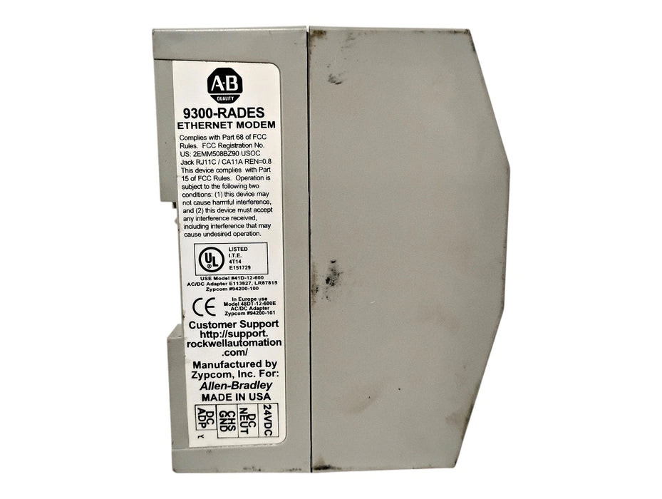 Allen-Bradley 9300-RADES Remote Access Dial-In Ethernet Switch