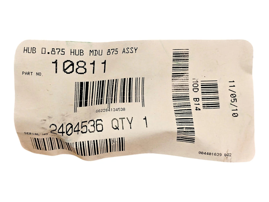 Nexen 10811 Hub Assembly for MDU-875 Clutch/Brake