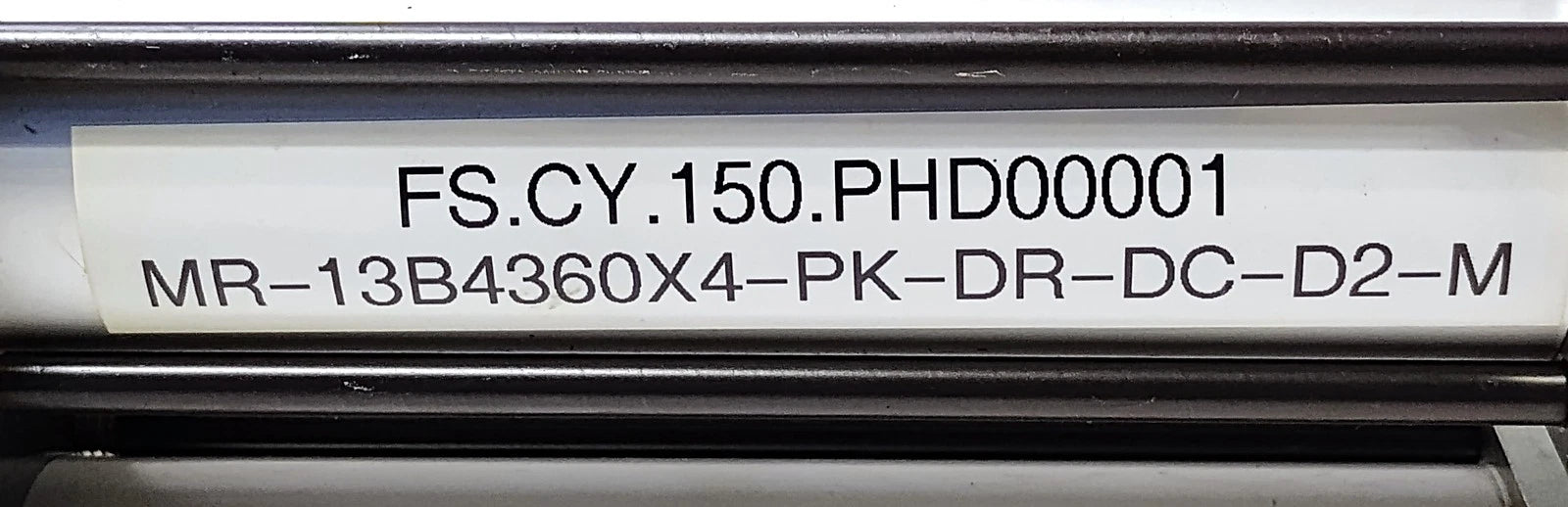 PHD MR-13B4360X4-PK-DR-DC-D2-M Rotary Actuator w/ Air Line Lubricator