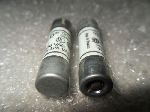 1 LOT OF 10 Gould Shawmut GFN3 250V TIME DELAY FUSES