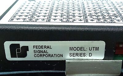 Federal Signal 50GC SelecTone 24 V AC/DC Siren w/ Adjustable Tones