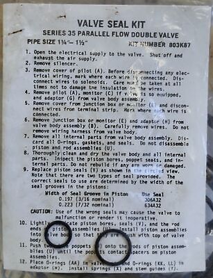 Ross Controls 803K87 Valve Seal Kit