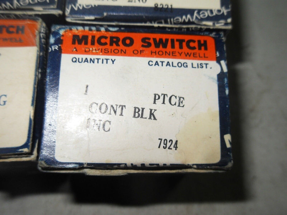 4 Microswitch Misc Accessories Contact Blocks Selector Knob PTCE PTCC