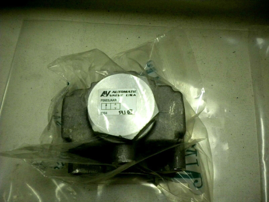 Automatic Valve Usa P0603JAAR Valve