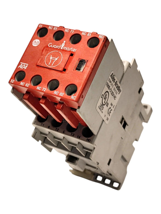Allen-Bradley 100S-C12D14C Ser A 690 V 12 A Safety Contactor w/ 110/120 VAC Coil
