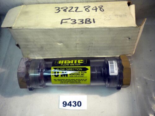 Universal Flow Meter 3822848 200 Psi Liquid 100 Psi Air
