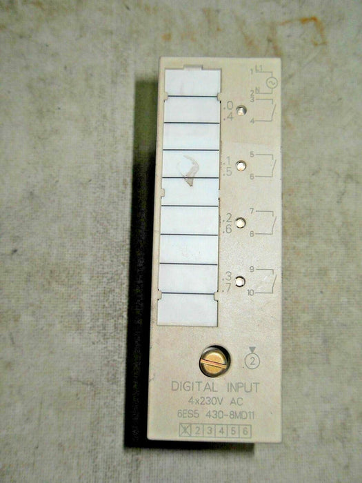 Siemens 6ES5 430-8MD11 Input Module