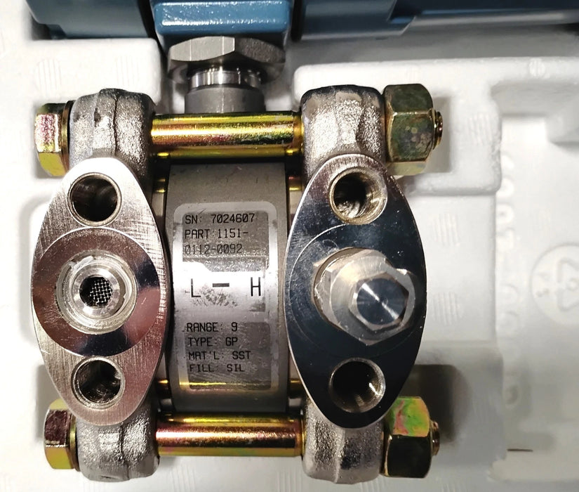 Emerson Rosemount 1151GP9S52B1M7DF 0-3000 PSI Smart Pressure Transmitter