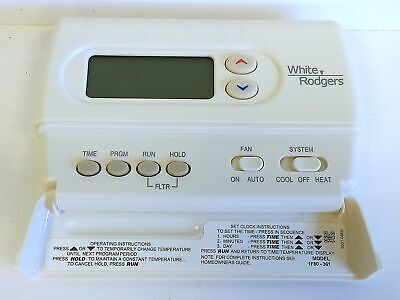White Rodgers 1F80-361 80 Series 5-1-1 Day Single Stage Programmable Thermostat