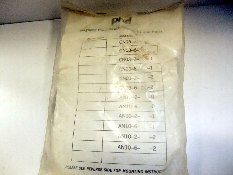 PHD Magnetic Reed Switch CNO3-6-06-2
