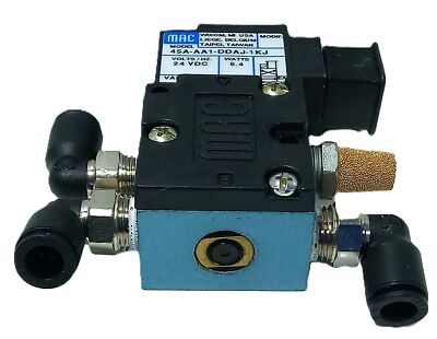MAC Valves 45A-AA1-DDAJ-1KJ 24 V DC 5.4 W Vac-120 psi Solenoid Valve