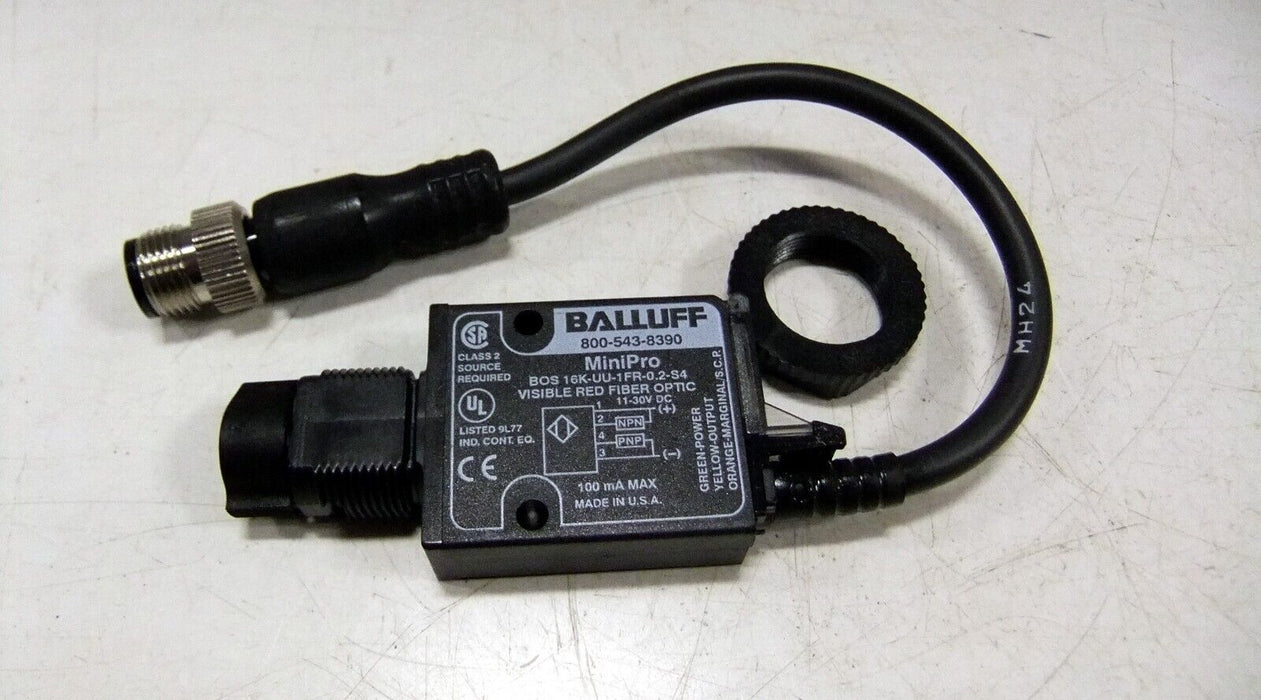 Balluff BOS 16K-UU-1FR-0.2-S4 Photoelectric Sensor