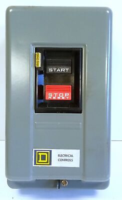 Square D 2510-MBG2 575 V AC 3-Phase NEMA Size M-0 Manual Starter