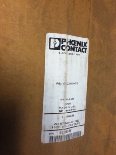 PHOENIX CONTACT 5A22410H02 RELAY PANEL