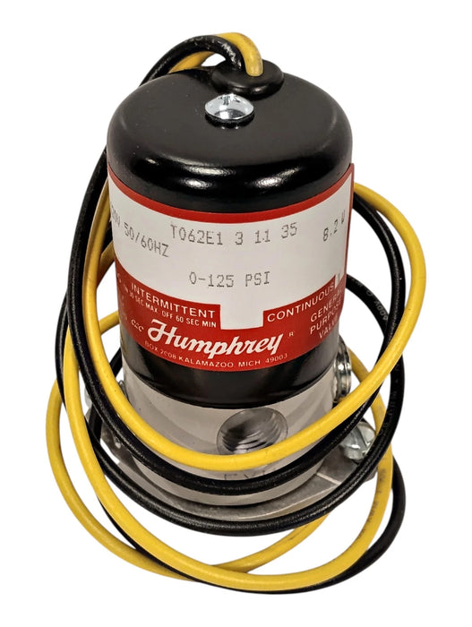 Humphrey T062E1-3-11-35 120 V AC 3-Way 2-Position 0-125 psi Solenoid Valve