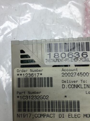 Westinghouse 1C31232G02 Input Module