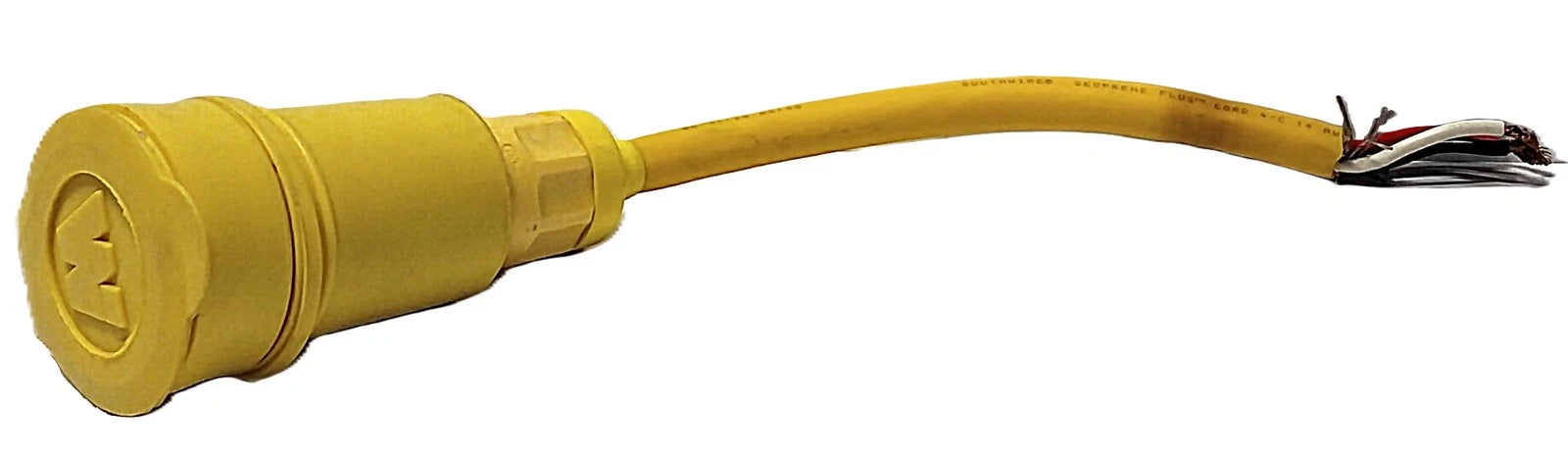 Hubbell HBL27W76 480 V AC 20 A 4 Wire 3 Pole Female Twist-Lock Connector