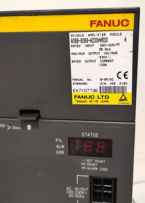 Fanuc A06B-6088-H230#H500 283-325 V AC 133 A 35 kW Spindle Amplifier