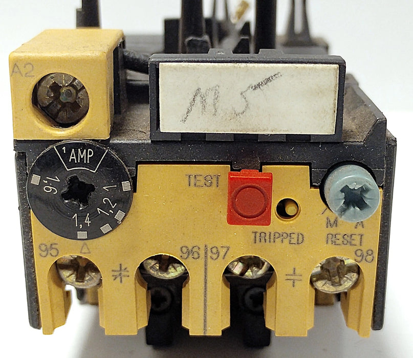 Allen-Bradley 193-BSB16 600 V 1.0-1.6 A Bimetal Strip Overload Relay