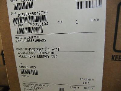 Rosemount Pressure Transmitter 3051CA 5047750