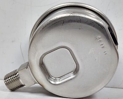 Wika 232.53-2.5 9768599 High-Pressure Glycerine Filled Air Pressure Gauge