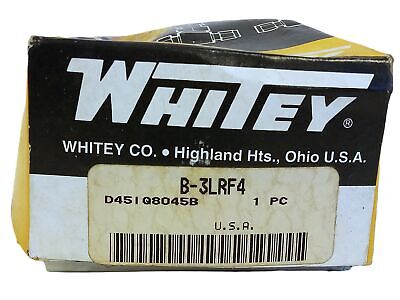 Whitey B-3LRF4 5000 psi Brass Manual Flow Control Valve