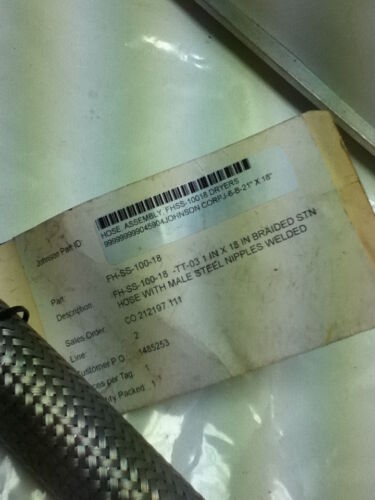 JOHNSON CONTROLS FHSS-10018 BRAIDED HOSE